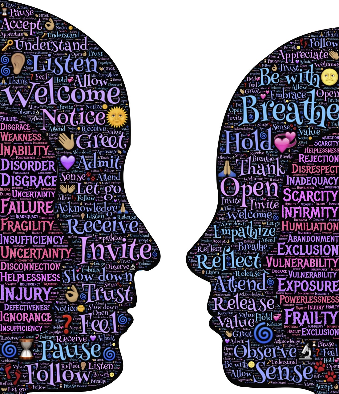 graphic: two people healing in relationship